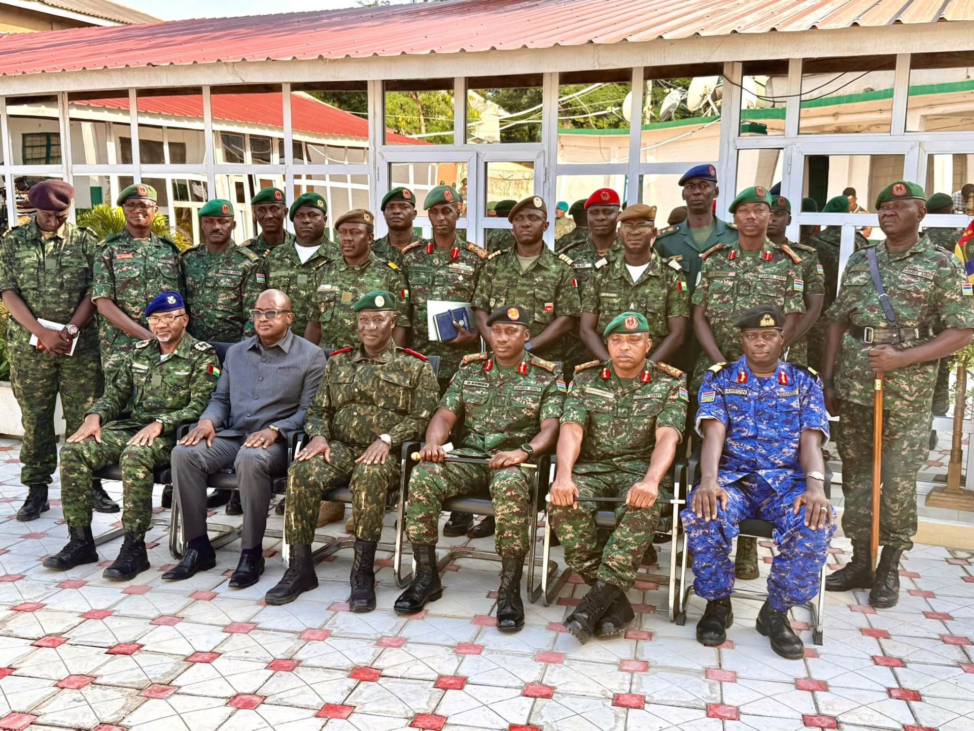 ARMED FORCES OF THE GAMBIA AND GUINEA BISSAU SIGN A JOINT COMMUNIQUE